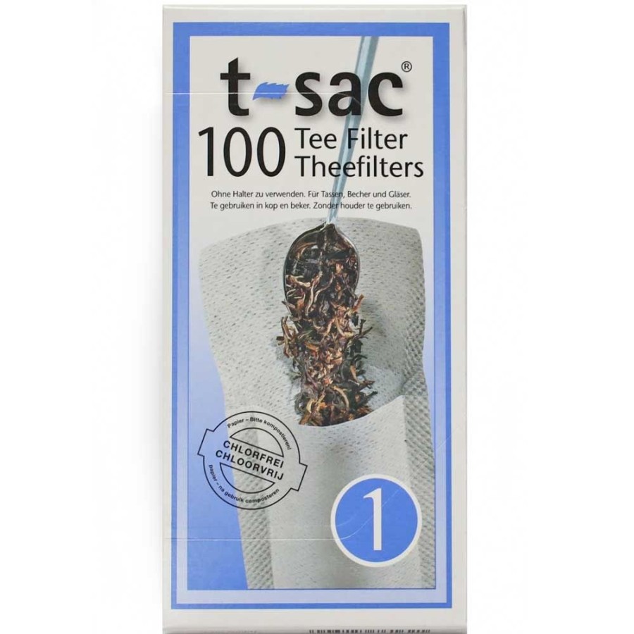 Zwarte Thee Thee van de markt | T-Sac Nr. 1 Theefilter Zakjes Voor Losse Thee